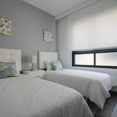 Higuericas Costa 412 - Rooftop Terrace And Pool View 300 M From Apartment