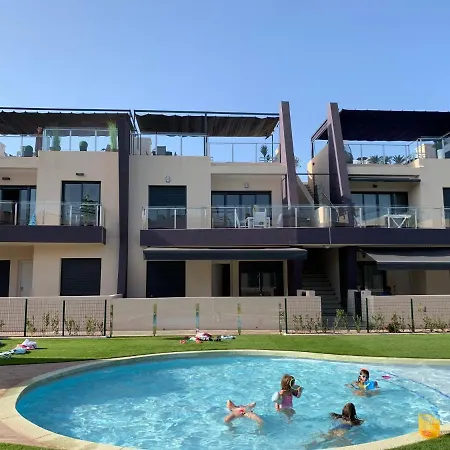 Higuericas Costa 412 - Rooftop Terrace And Pool View 300 M From * Pilar de la Horadada